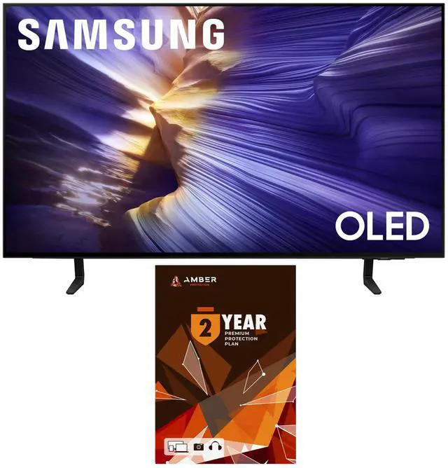 Main image of Samsung QN42S90FAEXZA 42 Inch 4K OLED Smart TV with Dolby Atmos and 2 Year Amber Protection Plan (2025)