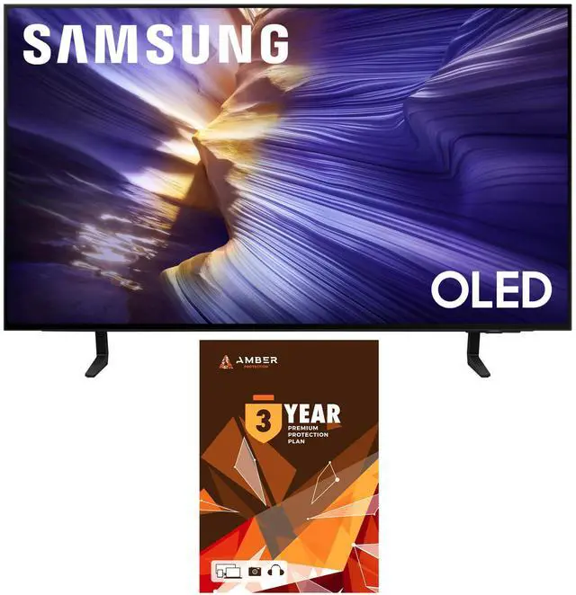 Main image of Samsung QN42S90FAEXZA 42 Inch 4K OLED Smart TV with Dolby Atmos and 3 Year Amber Protection Plan (2025)