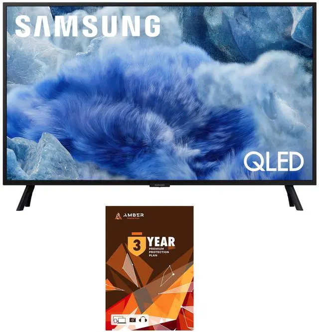 Main image of Samsung QN32Q8FAAFXZA 32 Inch Class QLED Q8F 4K Vision AI Smart TV with 3 Year Amber Protection Plan (2025)