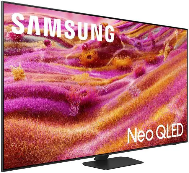 Alt view image 3 of 7 - Samsung QN85QN90FAFXZA 85 Inch Neo QLED 4K QN90F Vision AI Smart TV with a Kanto PMX700 Pro Series Full Motion Dual Stud Mount (2025)