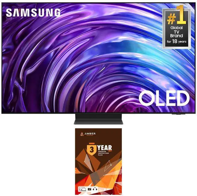 Main image of Samsung QN77S95DDFXZA 77 Inch OLED 4K Smart TV with Dolby Atmos and 3 Year Amber Protection Plan (2024)