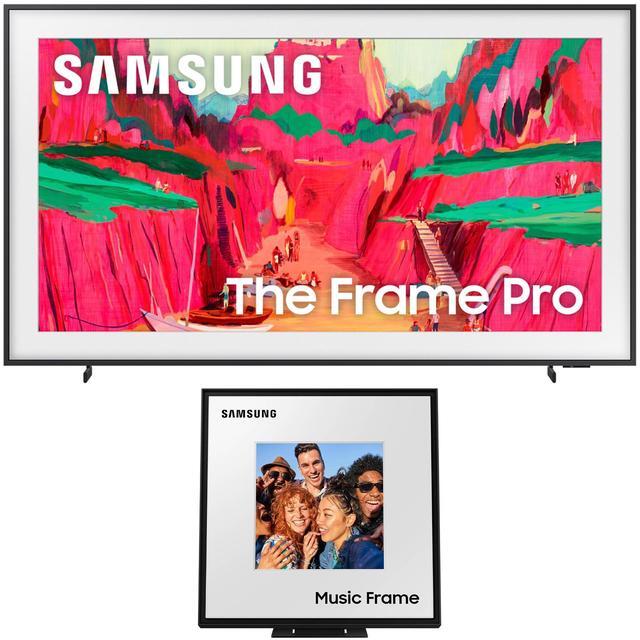 Main image of Samsung QN65LS03FWFXZA 65 Inch The Frame Wireless 4K Neo QLED TV with a Samsung HW-LS60D 2.0 Channel Photo Frame Speaker (2025)