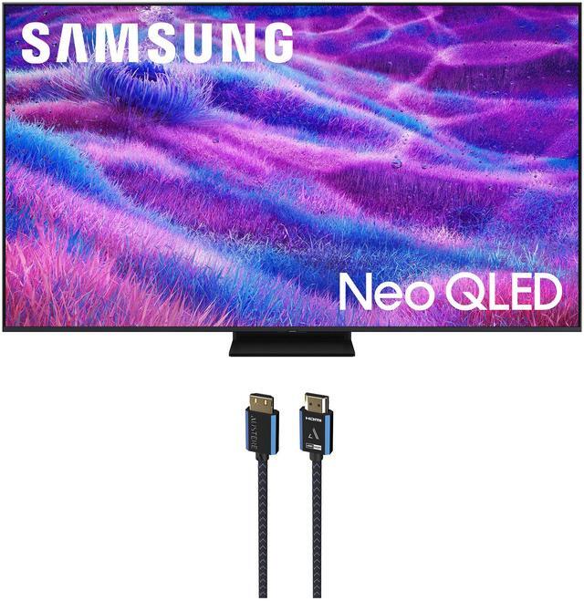 Main image of Samsung QN75QN80FAFXZA 75 Inch Neo QLED QN80F Series Supreme UHD 4K TV with an Austere 5S-4KHD2-2.5M V-Series 2.5m Premium 4K HDR HDMI Braided Cable (2025)