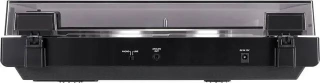 Alt view image 4 of 7 - Audio-Technica AT-LP60X-BK Fully Automatic 2-Speed Belt-Drive Turntable with Audio Technica AT-SP3X Powered Bookshelf Speakers (2018)