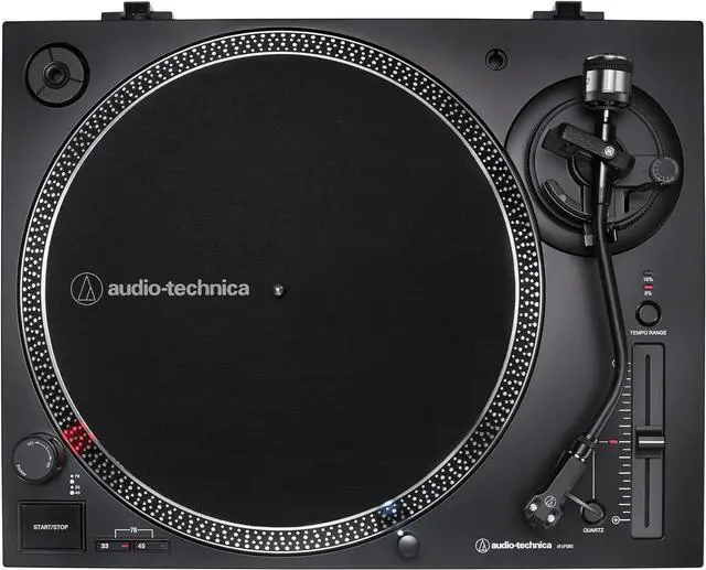 Alt view image 3 of 4 - AT-LP120XUSB-BK Direct-Drive Turntable (Analog & USB), Fully Manual, Hi-Fi, 3 Speed, Convert Vinyl to Digital, Anti-Skate and Variable Pitch Control Black
