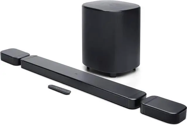 Alt view image 2 of 7 - JBL BAR-700-MK2 Surround Sound 4K Dolby Atmos Passthrough Soundbar with 5 Year Amber Protection Plan (2025)