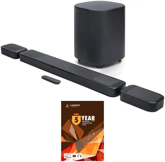 Main image of JBL BAR-1000-MK2 Surround Sound 4K Dolby Atmos and DTS Soundbar with 5 Year Amber Protection Plan (2025)