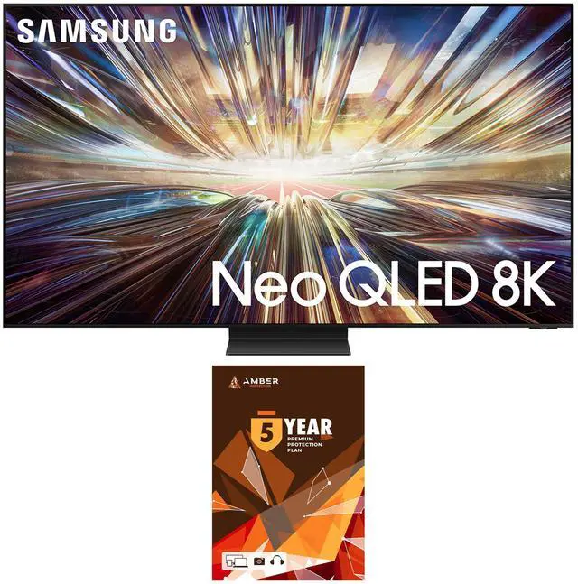 Main image of Samsung QN85QN850DFXZA 85 Inch Neo QLED 8K AI Upscaling Pro TV with 5 Year Amber Protection Plan (2024)