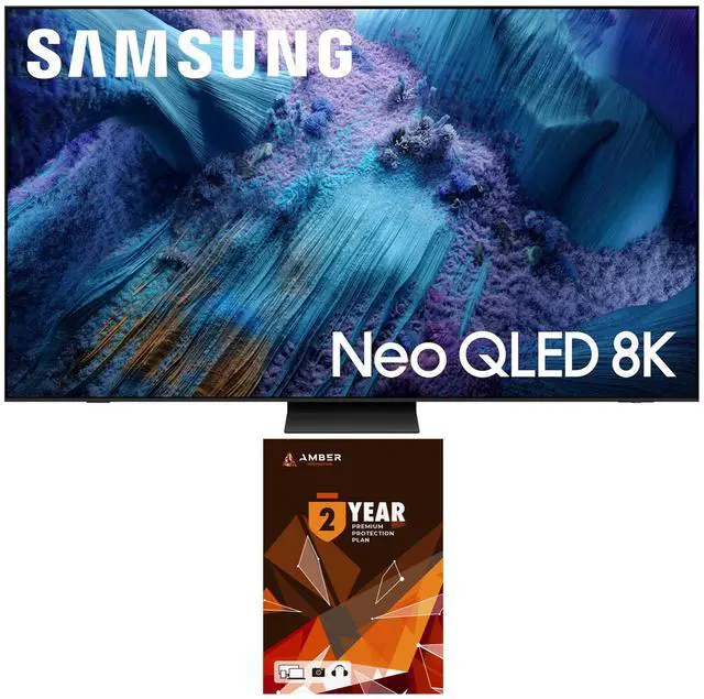 Main image of Samsung QN85QN990FFXZA 85 Inch QN990F NEO QLED 8K TV with 2 Year Amber Protection Plan (2025)