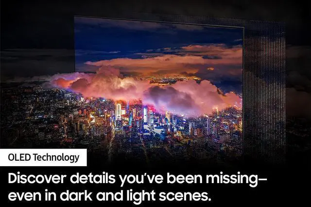 Alt view image 4 of 5 - Samsung QN77S90DDFXZA 77" 4K OLED Smart TV with Dolby Atmos (2024)