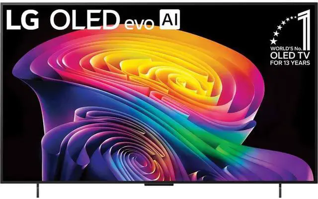 Alt view image 2 of 7 - LG OLED42C6PUA 42 Inch Class OLED AI C6 4K Smart TV with 2 Year Amber Protection Plan (2026)