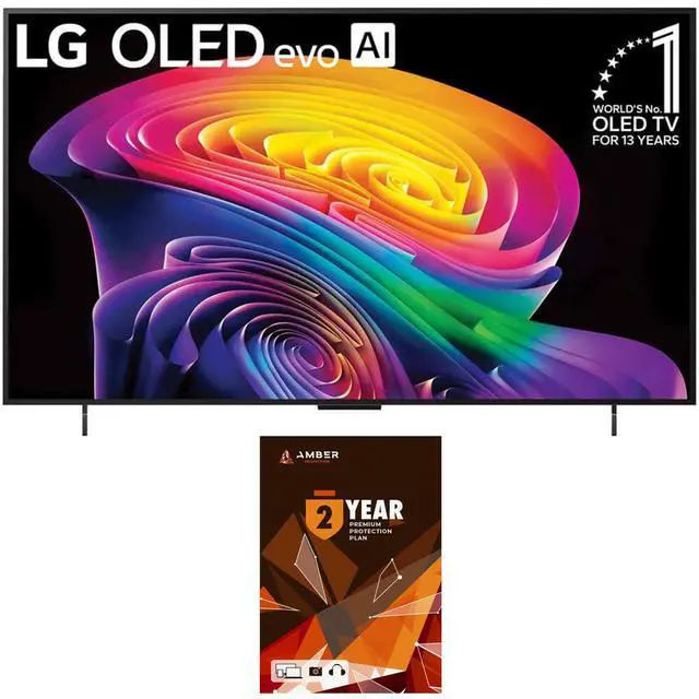Main image of LG OLED42C6PUA 42 Inch Class OLED AI C6 4K Smart TV with 2 Year Amber Protection Plan (2026)