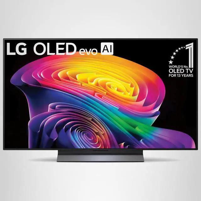 Alt view image 2 of 7 - LG OLED48C6PUA 48 Inch Class OLED AI C6 4K Smart TV with 2 Year Amber Protection Plan (2026)