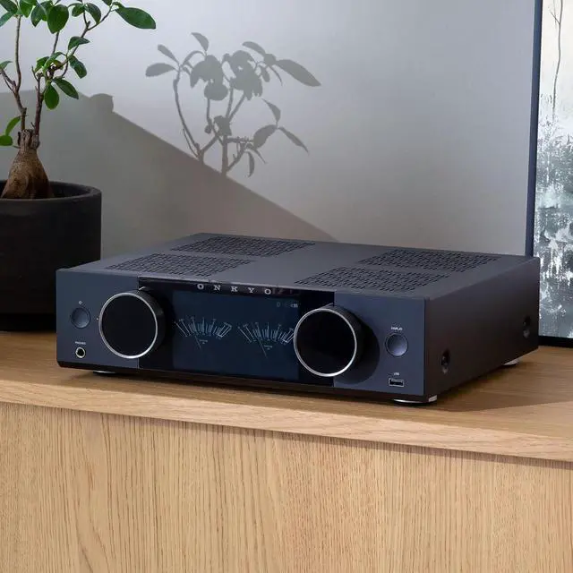 Alt view image 7 of 7 - Onkyo MUSE-Y-40-BLACK 2 Channel Network Integrated Amplifier (2026)