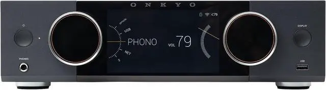 Alt view image 2 of 7 - Onkyo MUSE-Y-50-BLACK 2 Channel Network Integrated Amplifier (2026)