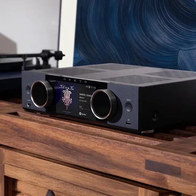 Alt view image 7 of 7 - Onkyo MUSE-Y-50-BLACK 2 Channel Network Integrated Amplifier (2026)