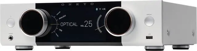 Main image of Onkyo MUSE-Y-50-SILVER 2 Channel Network Integrated Amplifier (2026)