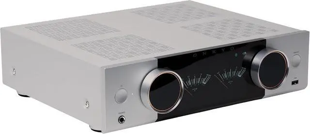 Alt view image 4 of 7 - Onkyo MUSE-Y-50-SILVER 2 Channel Network Integrated Amplifier (2026)