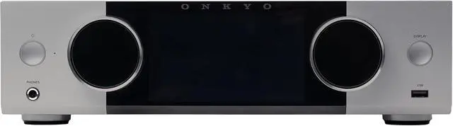 Alt view image 6 of 7 - Onkyo MUSE-Y-50-SILVER 2 Channel Network Integrated Amplifier (2026)