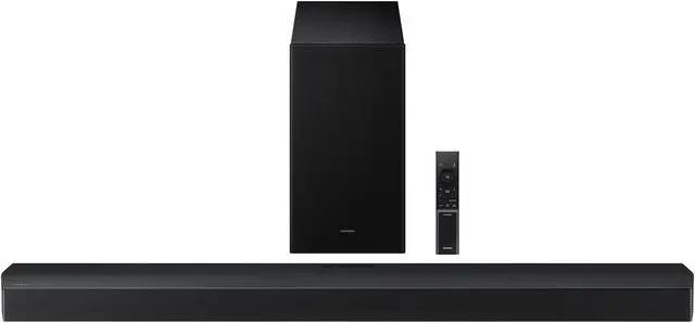 Alt view image 4 of 7 - Samsung QN43QN70HA 43" NeoQLED TV with HW-B750F Soundbar and Sub (2026)