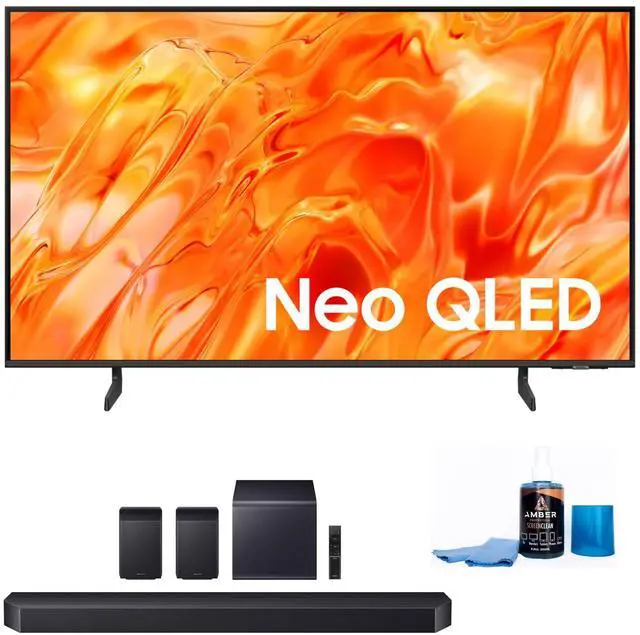Main image of Samsung QN43QN70HA 43" NeoQLED TV with HW-Q990H Soundbar and Sub (2026)