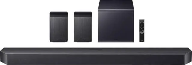 Alt view image 4 of 7 - Samsung QN43QN70HA 43" NeoQLED TV with HW-Q990F Soundbar and Sub (2026)