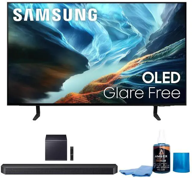 Main image of Samsung QN42S90HA 42" OLED TV with HW-Q900H Soundbar and Subwoofer (2026)