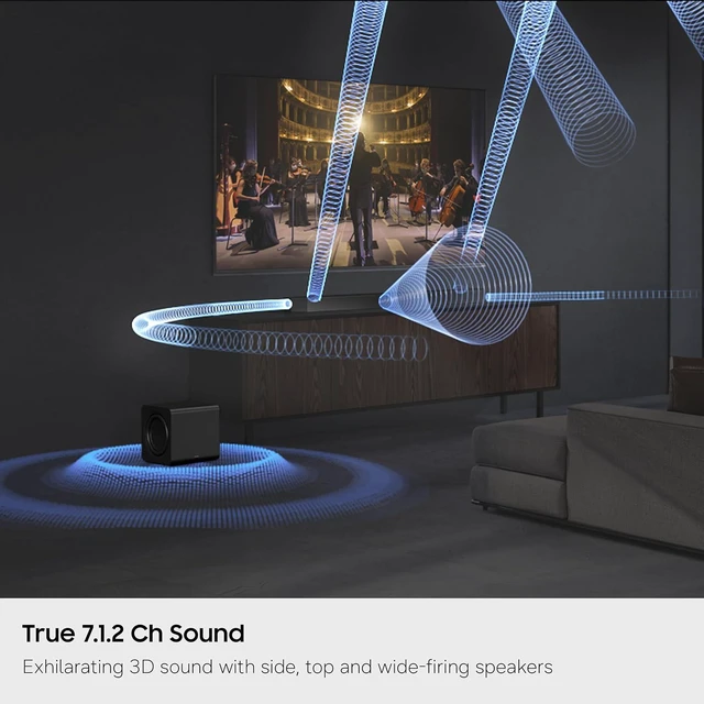 Alt view image 7 of 7 - Samsung QN55LS03HW 55" The Frame Pro TV with HW-Q900H Soundbar (2026)