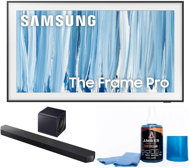 Main image of Samsung QN55LS03HW 55" The Frame Pro TV with HW-Q900H Soundbar (2026)