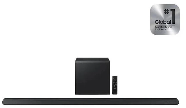 Alt view image 4 of 7 - Samsung QN75LS03HE 75" QLED 4K TV with HW-S800D Soundbar and Sub (2026)