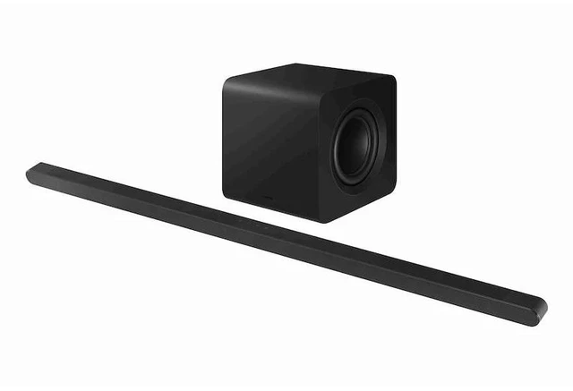 Alt view image 5 of 7 - Samsung QN75LS03HE 75" QLED 4K TV with HW-S800D Soundbar and Sub (2026)