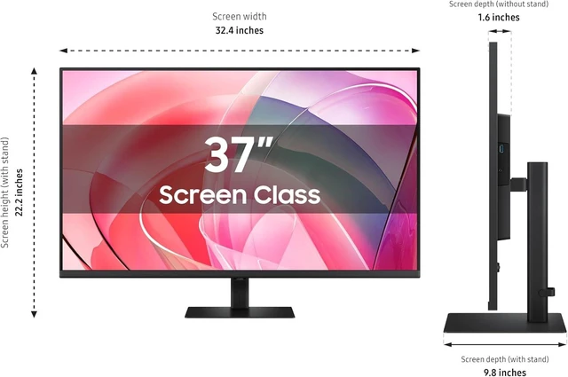 Alt view image 2 of 7 - Samsung LS37D700EANXZA 37" S70D ViewFinity 4K UHD High Resolution Monitor with PRO-X-2-LIGHTSPEED Headset, G915 Keyboard, and PRO-X-2-SUPERLIGHT Mouse (2025)