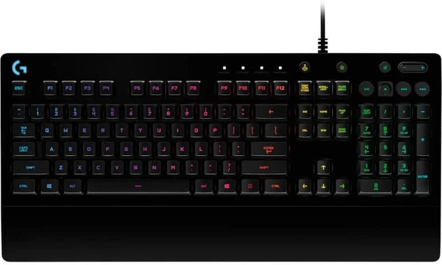 Alt view image 6 of 7 - Samsung LS27FG810SNXZA 27" G91SD Odyssey OLED 4K 240Hz Gaming Monitor with G535 Headset, G213 Keyboard, and G305 Mouse (2025)