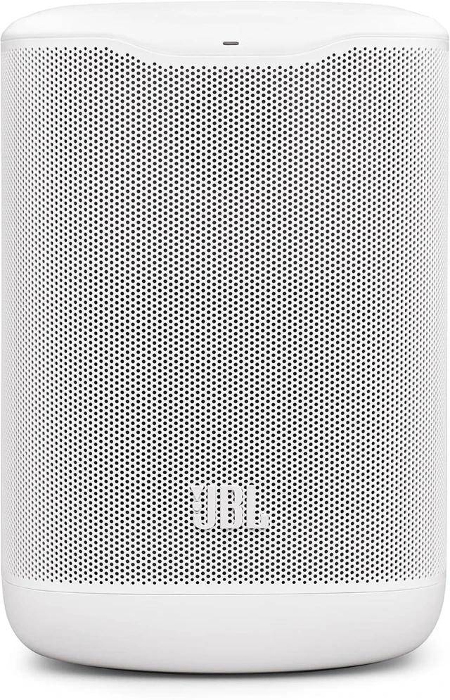 Alt view image 2 of 7 - JBL COVE-M1-WHITE Compact Wi-Fi Speaker with Auracast - White (2026)