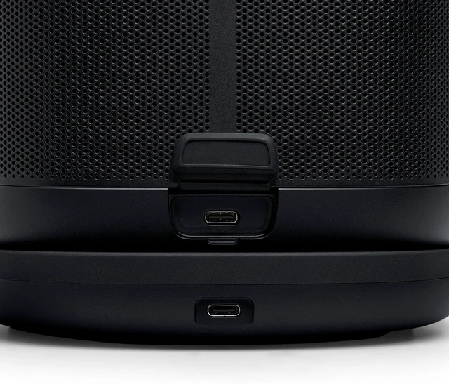 Alt view image 4 of 7 - JBL COVE-P1-BLACK Portable Wi-Fi Speaker with Dolby Atmos - Black (2026)