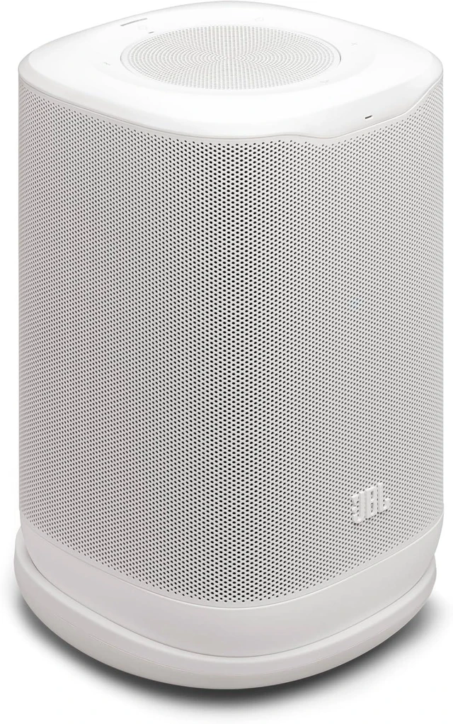 Main image of JBL COVE-P1-WHITE Portable Wi-Fi Speaker with Dolby Atmos - White (2026)