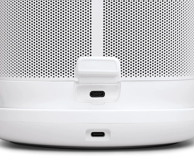 Alt view image 4 of 7 - JBL COVE-P1-WHITE Portable Wi-Fi Speaker with Dolby Atmos - White (2026)