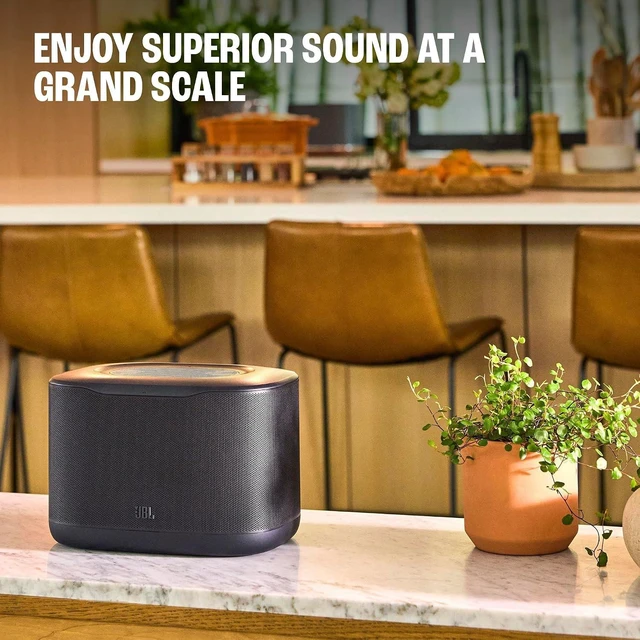 Alt view image 7 of 7 - JBL COVE-X1-WHITE Home Wi-Fi Speaker with Dolby Atmos - White (2026)