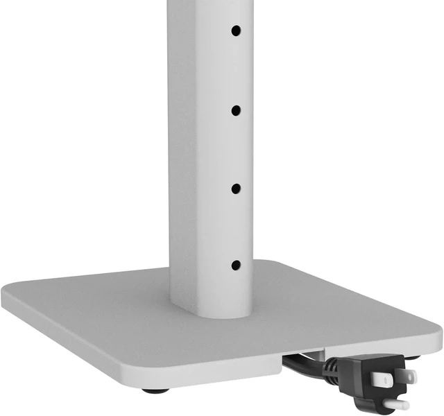 Alt view image 5 of 7 - Kanto SPHW Height Adjustable Floor Stands for Bookshelf Speakers (2024)