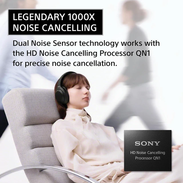 Alt view image 6 of 7 - Sony WH-1000XM4C-BLACK Wireless Premium Noise Cancelling Headphones (2026)