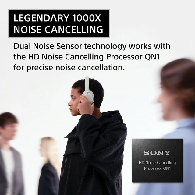 Alt view image 6 of 7 - Sony WH-1000XM4C-SILVER Wireless Premium Noise Cancelling Headphones (2026)