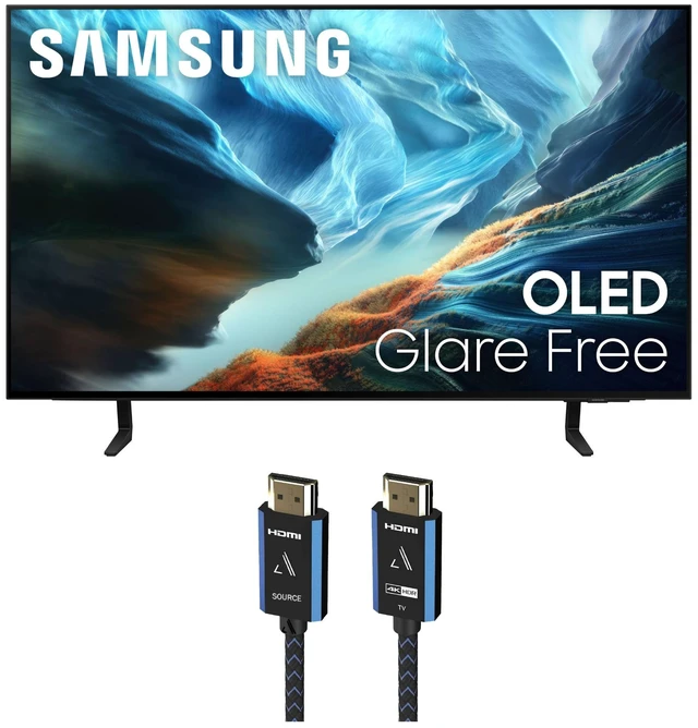 Main image of Samsung QN42S90HA 42" OLED TV with Austere 5S-4KHD2-2-5M HDMI Cable (2026)