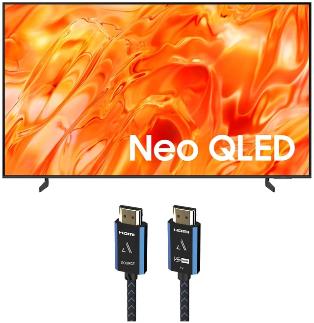Main image of Samsung QN75QN70HA NeoQLED TV with Austere 5S-4KHD2-2-5M HDMI Cable (2026)