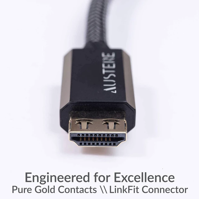 Alt view image 6 of 7 - Samsung QN75QN80HAFXZA 4K TV with Austere 7S-8KHD2-2-5M HDMI Cable (2026)