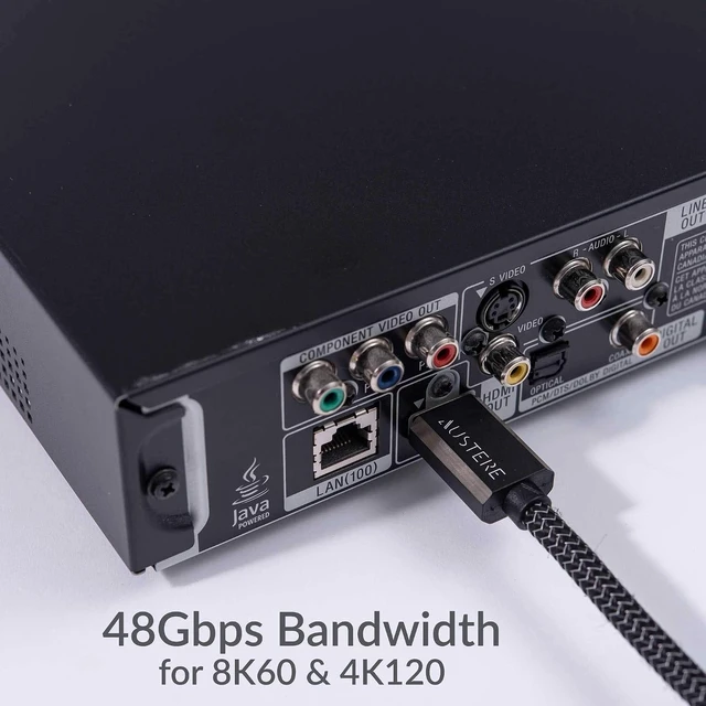 Alt view image 7 of 7 - Samsung QN75QN80HAFXZA 4K TV with Austere 7S-8KHD2-2-5M HDMI Cable (2026)