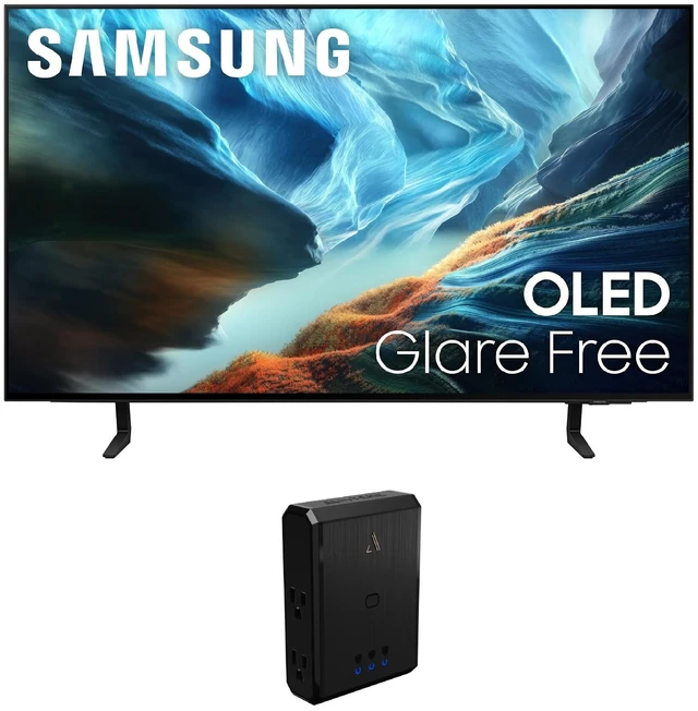 Main image of Samsung QN42S90HA OLED 4K TV with Austere 3S-PS4-US2 4-Outlet Power (2026)