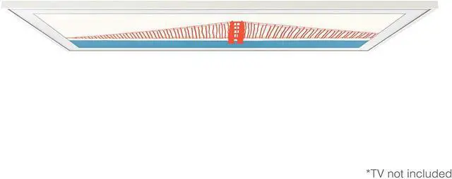 Alt view image 6 of 7 - Samsung VG-SCFA85WTBZA 85" The Frame Customizable Modern White Bezel (2021)