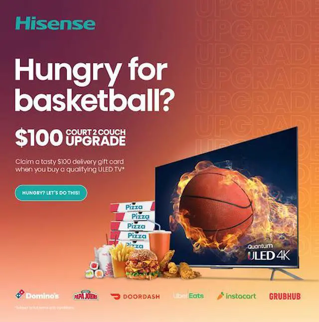 Alt view image 7 of 7 - Hisense 65H8G1 65" 4K UHD ULED H8 Quantum Dolby Vision Smart TV (2021)