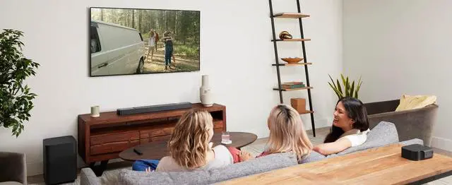 Alt view image 7 of 7 - Samsung QN98QN90AA 98 Inch Neo QLED QN90 Series 4K Smart TV with a JBL BAR-700 5.1ch Soundbar and Subwoofer with Surround Speakers (2021)