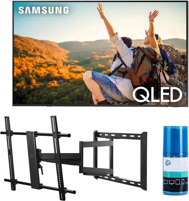 Main image of Samsung QN70Q60CAFXZA 70" QLED 4K Quantum HDR Dual LED Smart TV with a Walts TV Large/Extra Large Full Motion Mount for 43"-90" Compatible TV's and Walts HDTV Screen Cleaner Kit (2023)